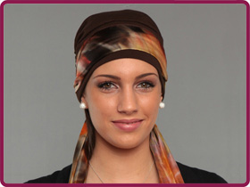 foulard per capelli chemioterapia